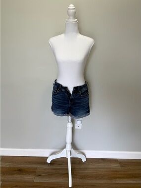 American Eagle Outfitters Dark Blue Denim Shorts